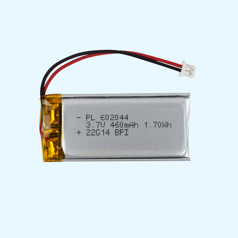 PL602044 470mah 3.7V可充電鋰電池 行車(chē)記錄儀監(jiān)控?cái)z像頭鋰電池