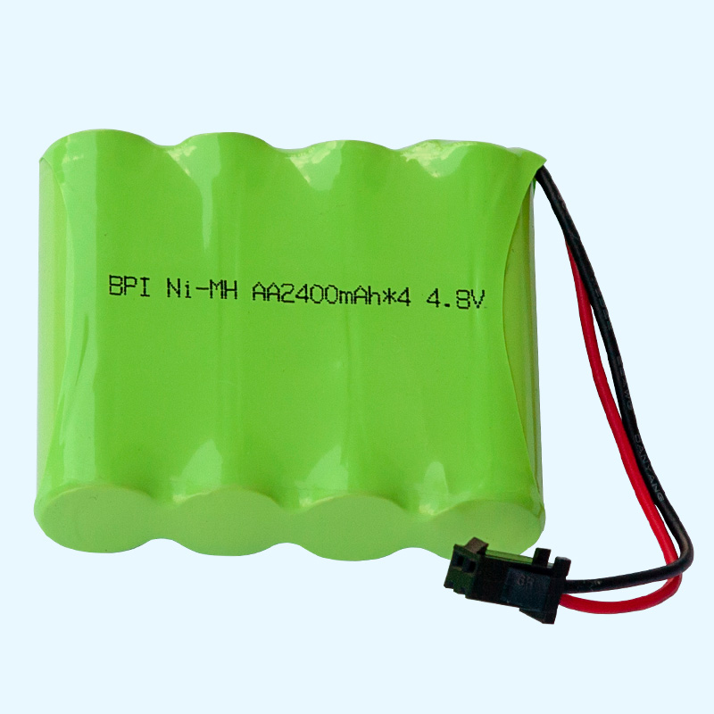 鎳氫電池5號(hào)4.8V 49AA2400mAh*4，遙控玩具攀爬車(chē)玩具車(chē)充電電池組,安全,循環(huán)壽命長(zhǎng),低內(nèi)阻