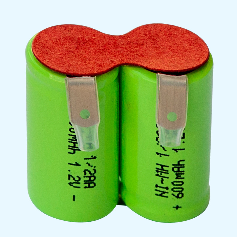 須刀充電電池，1/2AA600mAh*2鎳氫電池組,安全,循環(huán)壽命長,低內阻,大電流,小體積